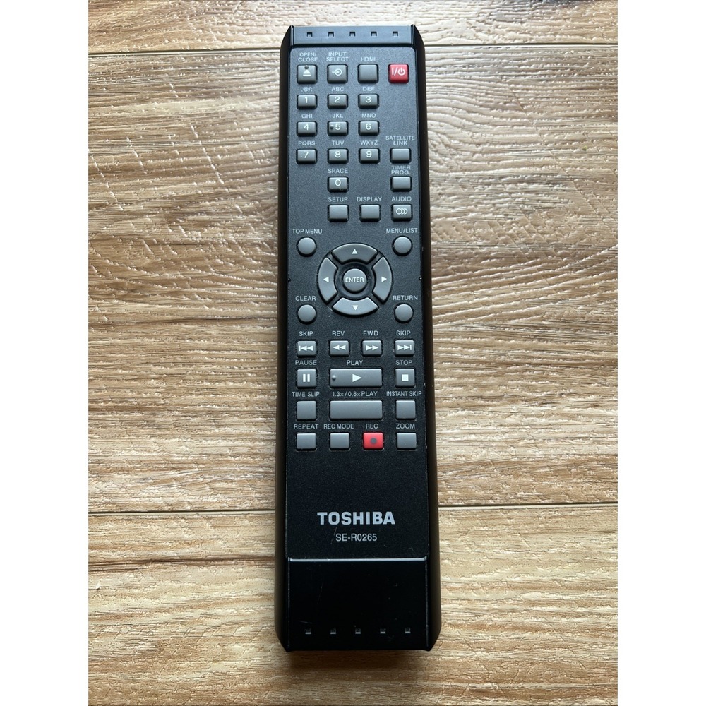 Toshiba SE-R0265 TV OEM Remote ‎ * Untested *